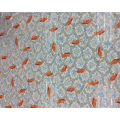 Polyester Printed Lace/ Net Garment Dress Fabric, Home Textile Fabric